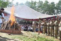 Dasari Narayana Rao Funeral at Moinabad Farm House